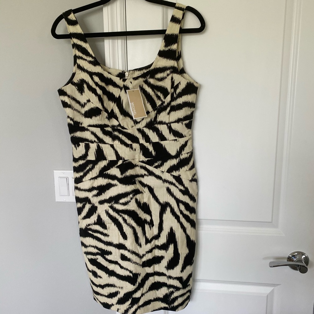 NWT Michael Kors Animal print dress